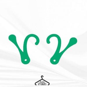 yeşil kilitli çorap askısı