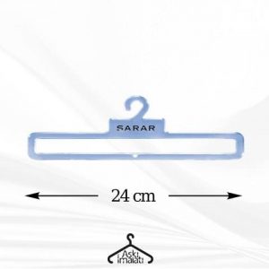 Eşarp ve şal askısı şeffaf 24cm toptan