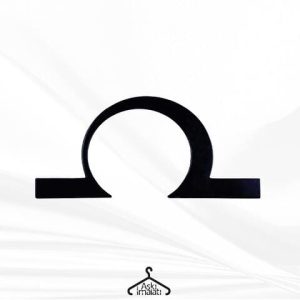 Oval Kutu sapı çanta Kulpu siyah