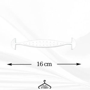 Plastik Kutu Sapı Beyaz 16cm Oval Toptan İmalatı