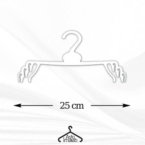 beyaz iç çamaşır askısı