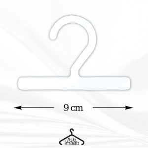 9cm beyaz kartela askısı